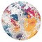 World Rug Gallery Sky Collection Modern Abstract Area Rug 6'6'' Round Multi 232MULTI6RND - alternate 3